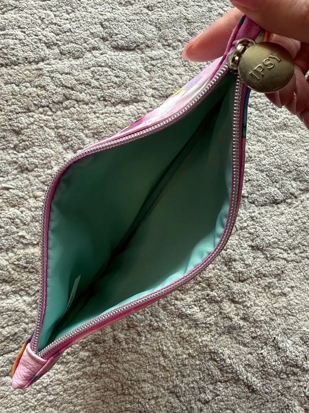 Ipsy Glam Makeup Bag | Futuristic Tie Dye
